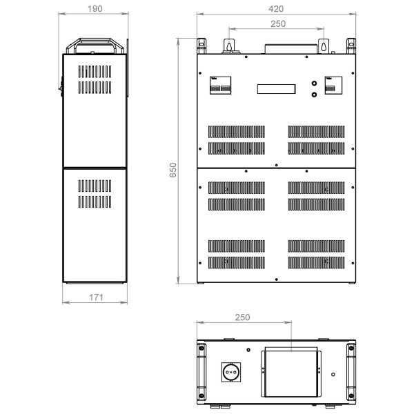 Cтабілізатор напруги Volter 27 с (27кВт) - фото №1