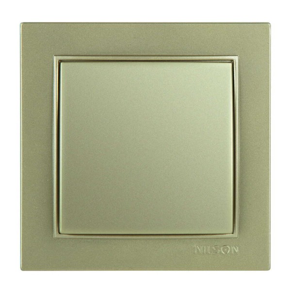 Выключатель Nilson Thor золото 1кл ( 27151001 )