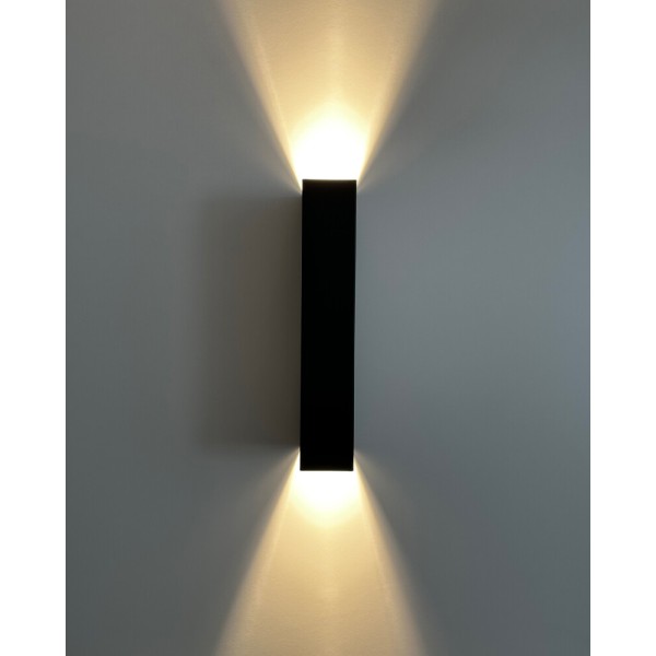 Бра, настінний світильник Nowodvorski 9705 Malmo GU10 2x10W IP20 чорний - фото №3