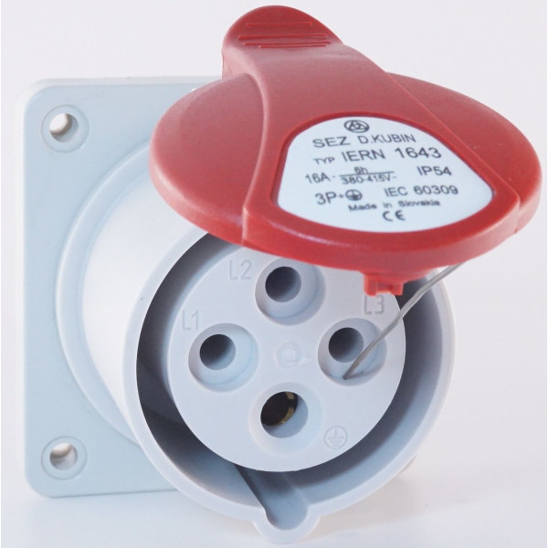 Вбудований силовий роз'єм Sez IERN1643 - фото №2