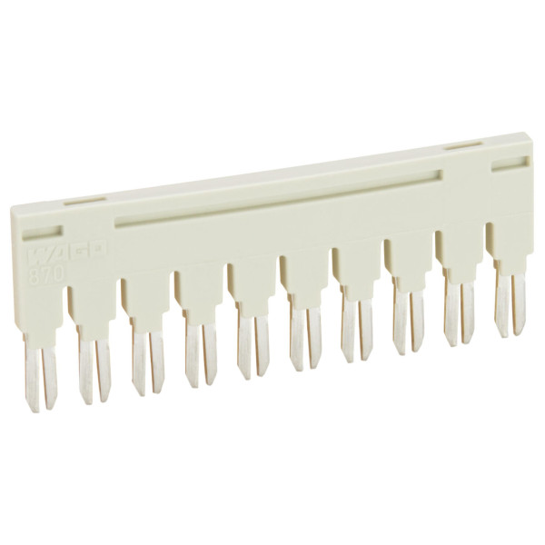 10-контактна перемичка Wago 870-410 (сіра)