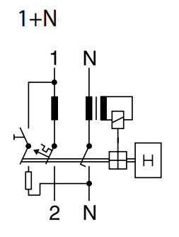 Диф автомат Eaton (Moeller) HNB-C25/1N/003 - фото №4