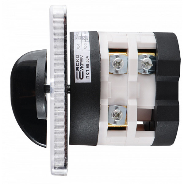 Пакетный переключатель Аско-Укрем ПКП Е9 0-1-2-3 выбор фазы 50А/2.841 (A0110010072) - фото №1