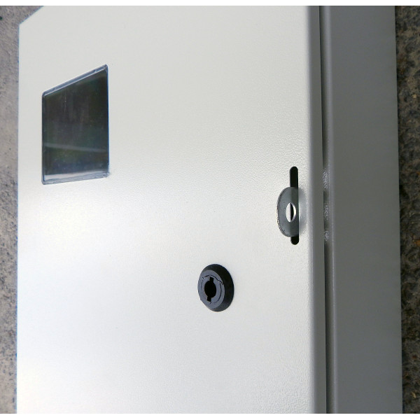 Бокс монтажный Билмакс БМ-40 (стекло) с панелью монтажной - фото №1