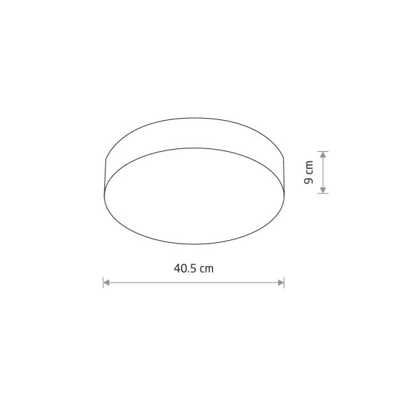 Потолочный светильник Nowodvorski 10185 Arena LED 1x20W 4000K 2200Lm IP20 белый - фото №2