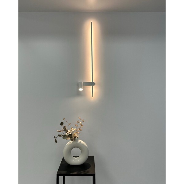 Бра, настінний світильник Nowodvorski 11580 Easy Right LED+GU10 MR11 11W+10W 3000K 450Lm IP20 білий - фото №1