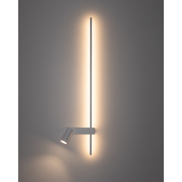 Бра, настінний світильник Nowodvorski 11580 Easy Right LED+GU10 MR11 11W+10W 3000K 450Lm IP20 білий - фото №2