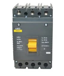 Автоматичний вимикач UEC PCB35 3Р 250А 35кА з електронним розчіплювачем PR211 (MCCB-PCB-35-3-0250E) - фото №2