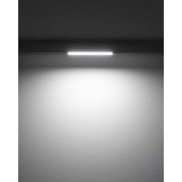 Магнитный трековый светильник Nowodvorski 11639 LVM Line LED 1x9W 4000K 440Lm IP20 белый - фото №1