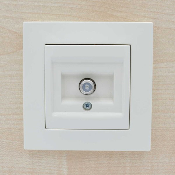 Розетка ELBI ZENA кремовая спутниковая SAT F-розьем без рамки ( 609-010300-280 ) - фото №8