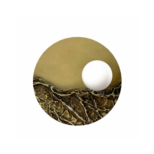 Бра, настінний світильник Pikart 33647 Vulcane GX13 1x60W IP20 Brass - фото №1