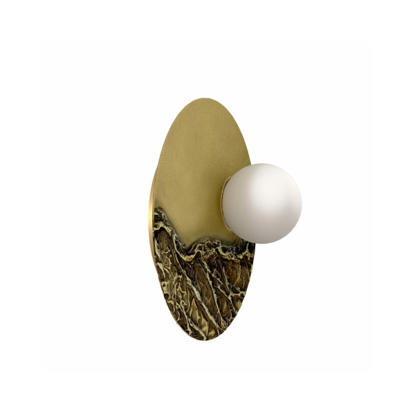 Бра, настінний світильник Pikart 33647 Vulcane GX13 1x60W IP20 Brass - фото №2