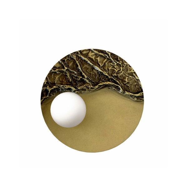 Бра, настінний світильник Pikart 33647 Vulcane GX13 1x60W IP20 Brass - фото №3