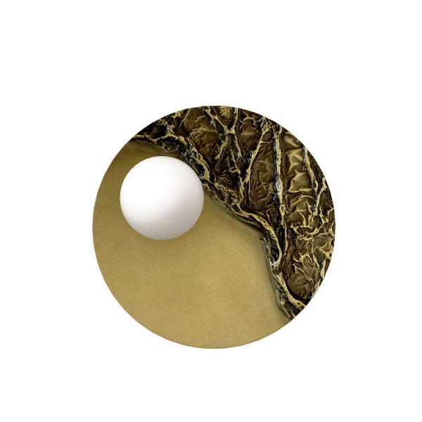 Бра, настінний світильник Pikart 33647 Vulcane GX13 1x60W IP20 Brass - фото №4