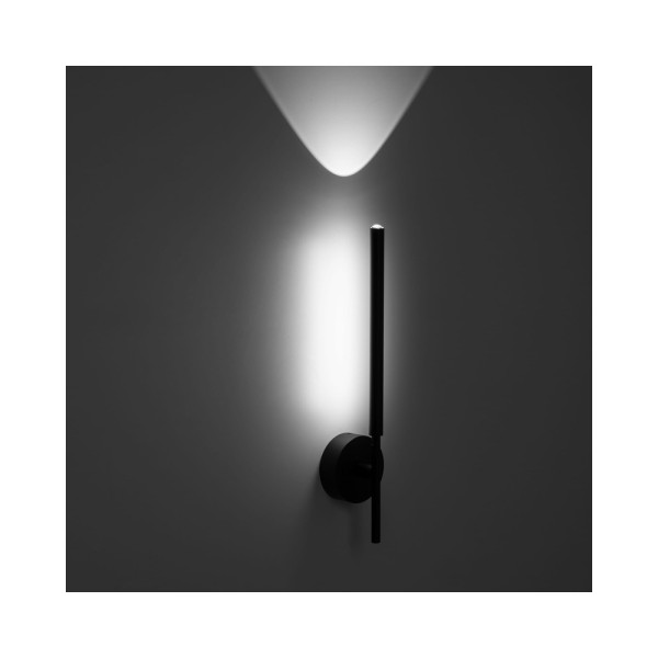 Бра, настенный светильник Tk Lighting 5397 Fokus Led 2x1+4W 4000K 117+616Lm IP20 Bk - фото №1