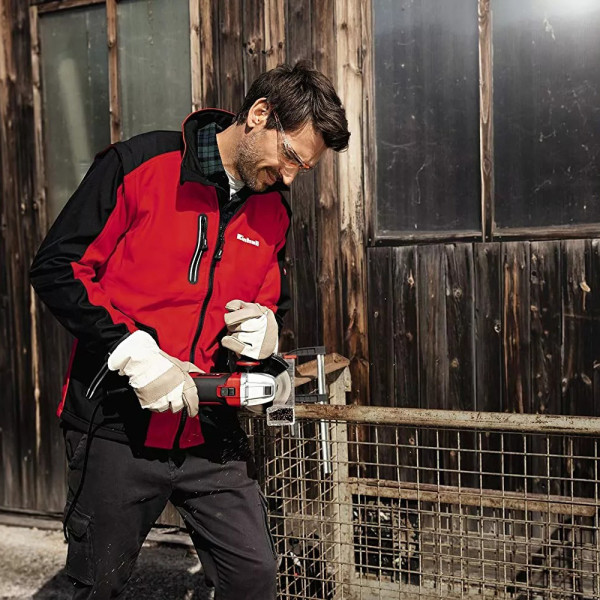 Угловая шлифмашина Einhell 1010Вт 12000об/мин (4430985) - фото №5