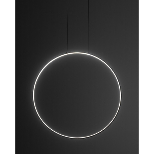 Люстра Nowodvorski 10811 Circolo LED M 1x21W 3000K 660Lm IP20 чорна - фото №3