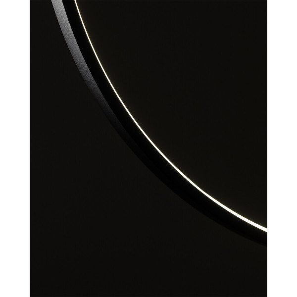 Люстра Nowodvorski 10811 Circolo LED M 1x21W 3000K 660Lm IP20 чорна - фото №4