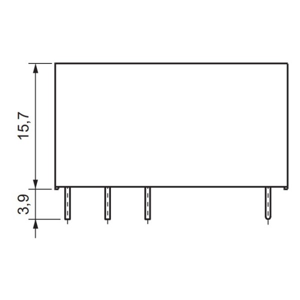 Мініатюрне електромеханічне реле ETI 002473033 MER2-024 AC 2p - фото №4