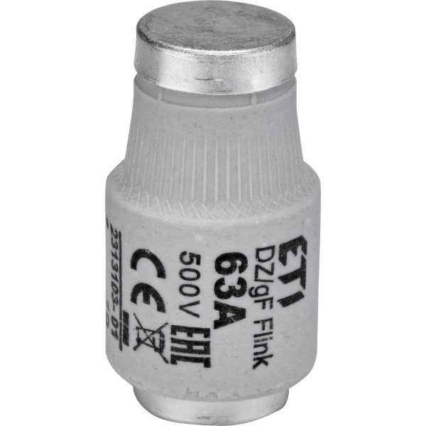 Запобіжник ETI 002313103 D III DZ 63A/500V