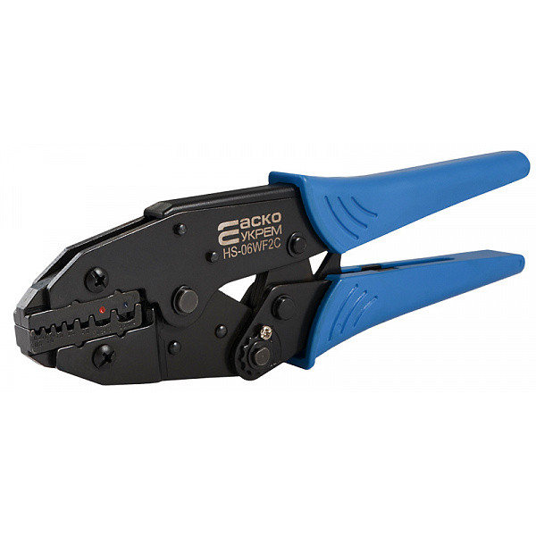 Обжимной инструмент для трубчатых наконечников HS-06WF2С - фото №3