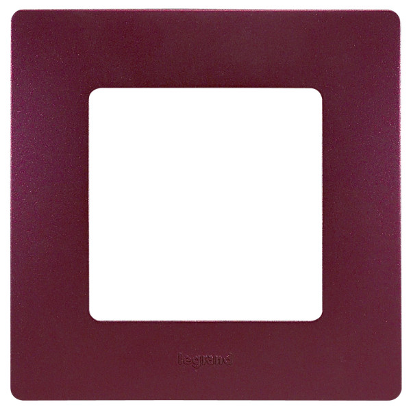 Рамка 1 постовая сливовый Legrand