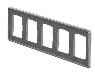 П'ятимісна рамка Schneider Electric Sedna Elements береза SDD380805 - фото №2