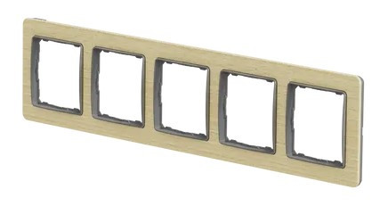 П'ятимісна рамка Schneider Electric Sedna Elements береза SDD380805 - фото №4