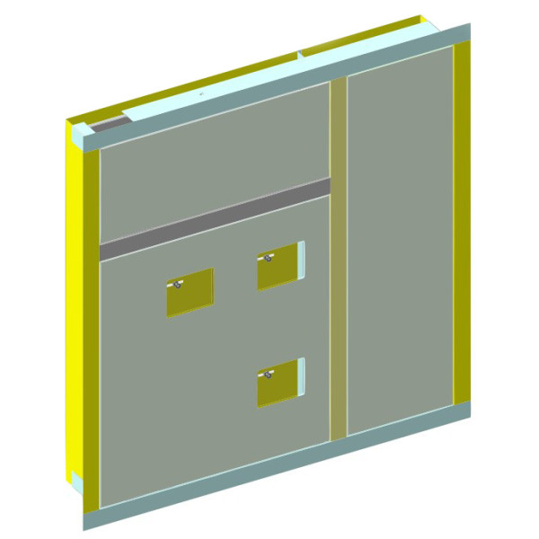 Екран монтажного боксу Білмакс Б00012483 BW 3.5 BOX Wall - фото №1