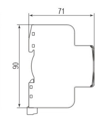 Защитный грозоразрядник Schrack IS211240A Combtec 275В АС 12,5кА 4P класс B+C TNS - фото №3