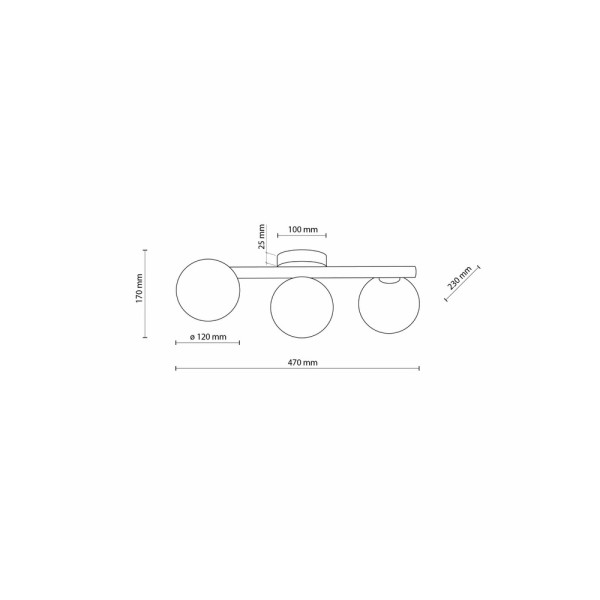 Люстра TK Lighting 5768 Estera G9 3x6W IP20 - фото №4