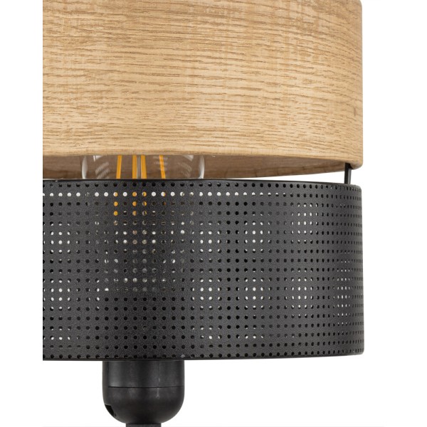 Настільна лампа TK Lighting 5124 Nicol E27 1x15W IP20 чорна - фото №4