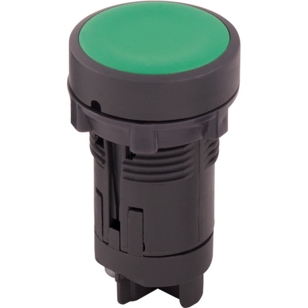 Пластиковая кнопка E.Next e.mb.ea31 1NO без фиксации зеленая (p0810126)