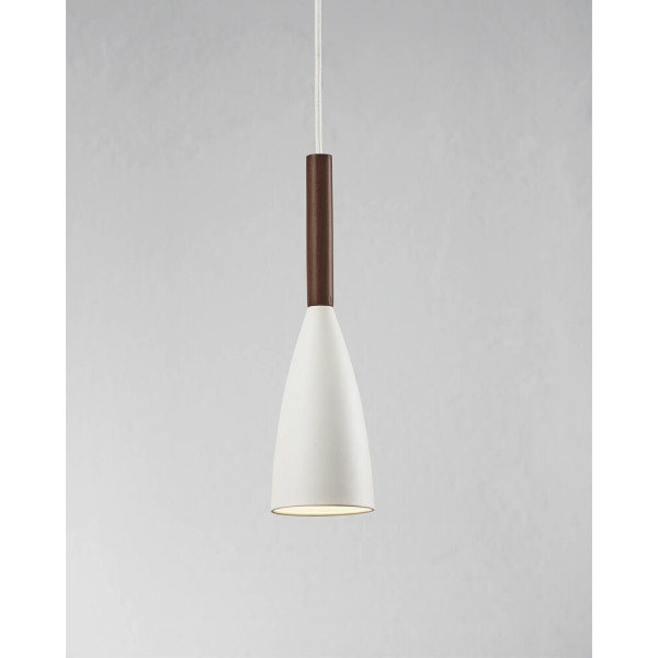 Подвесной светильник, люстра Nordlux 78283001 Pure E27 1x40W IP20 белый - фото №1