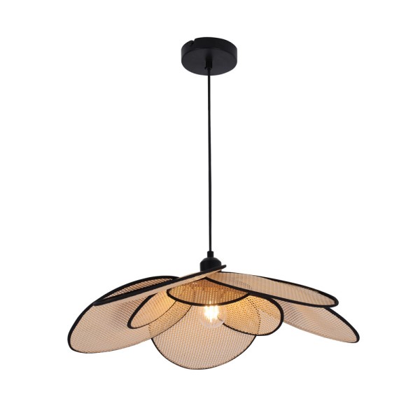 Підвісний світильник, люстра Goldlux 331182 Tobago E27 1x20W IP20 бежевий - фото №3