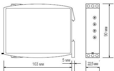 Реле контролю рівня рідини Schrack 1С 5А 16-240В AC/DC - фото №2