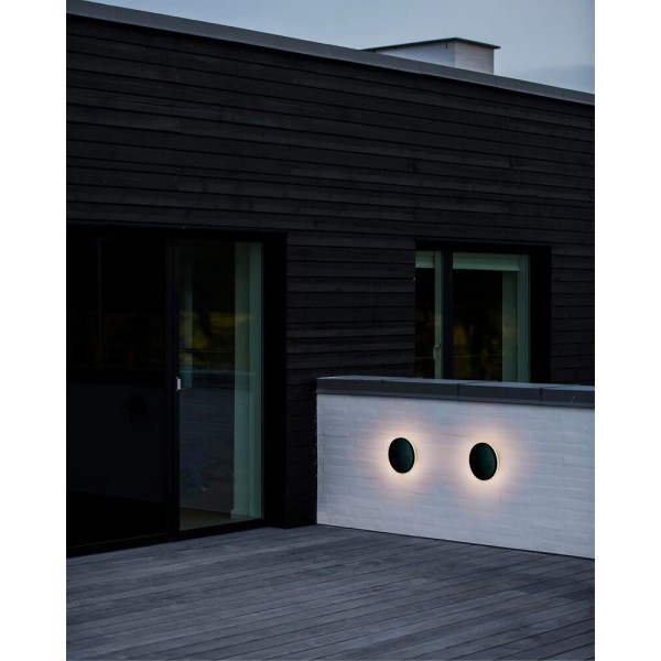 Уличный светильник Nordlux 46941003 Artego Round LED 1x8W 3000K 468Lm IP54 черный - фото №1