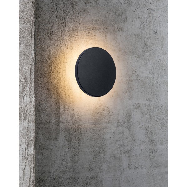 Уличный светильник Nordlux 46941003 Artego Round LED 1x8W 3000K 468Lm IP54 черный - фото №2