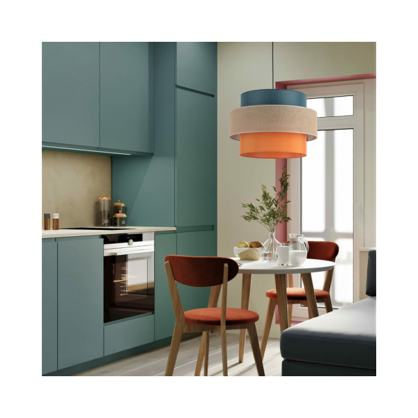 Подвесной светильник, люстра Tk Lighting 2758 Duo Juta E27 1x15W IP20 - фото №1