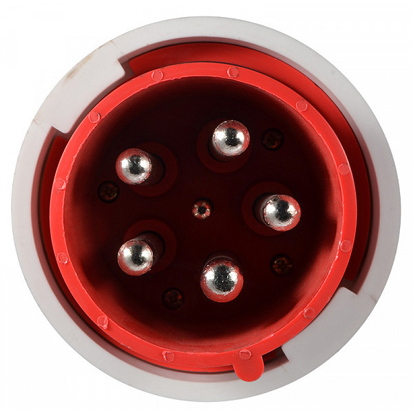 Переносная вилка Аско-Укрем ВП 3Р+N+РЕ 63А/5 (035) (A0080010009) - фото №2