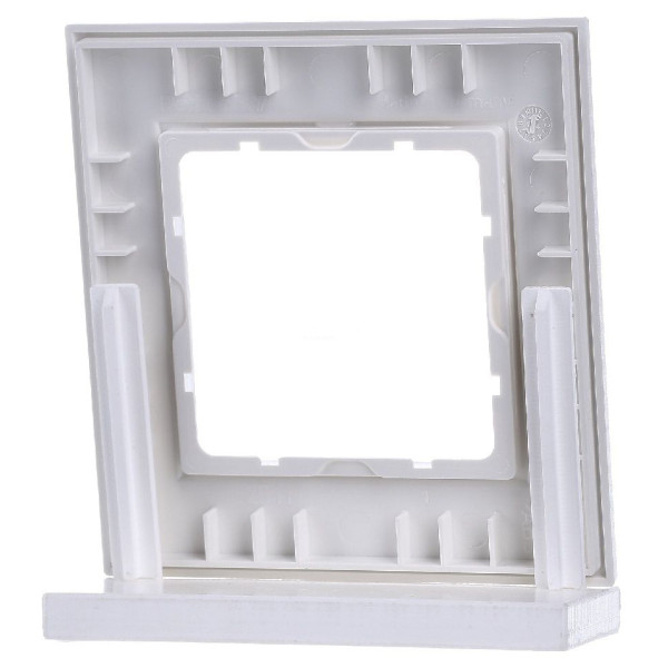 Рамка 1-местная полярная белизна Berker B.7 - фото №4