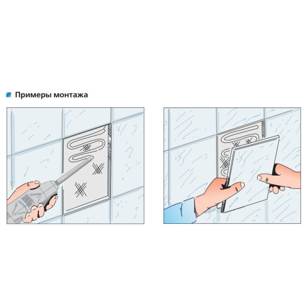 Двері ревізійні Vents ДКМ 400×400 - фото №3