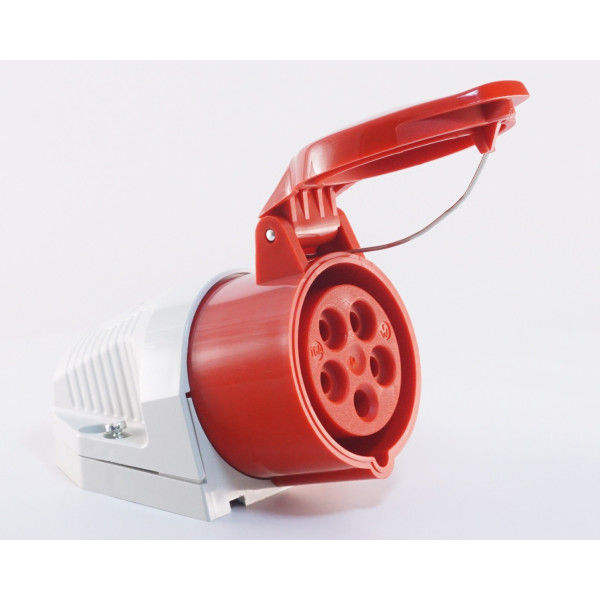 Трехфазный разъем WALTHER WL110 (3P+N+E) 16А 400V IP44 - фото №1