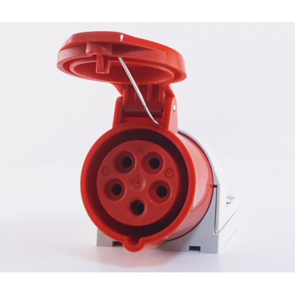 Трехфазный разъем WALTHER WL110 (3P+N+E) 16А 400V IP44 - фото №4