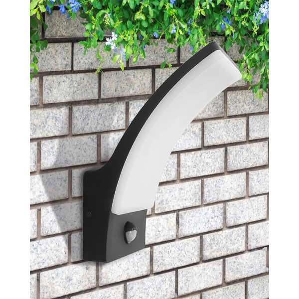 Вуличний світильник Goldlux 331359 Amy LED 1x12W 4000K 1600Lm IP44 чорний - фото №1