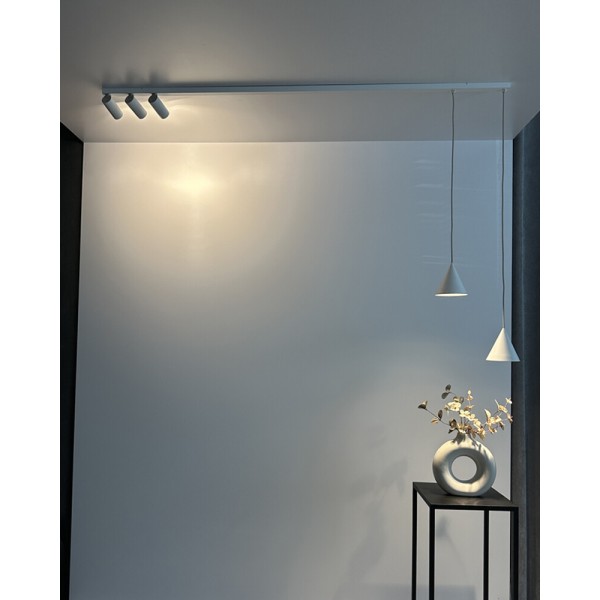 Подвесной светильник, люстра Nowodvorski 11446 Fourty V GU10 5x10W IP20 белый - фото №3