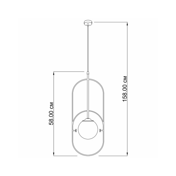 Подвесной светильник, люстра Imperium Light 320158.12.01 Art deco - фото №1