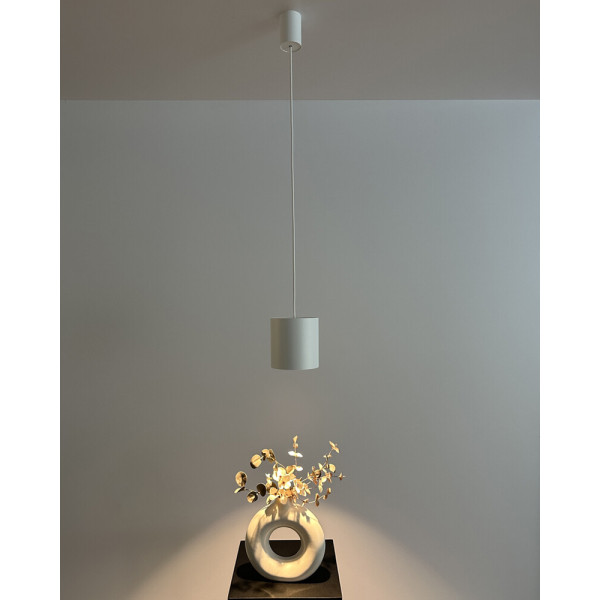 Подвесной светильник, люстра Nowodvorski 11510 Point Duo Zwis GU10 1x10W IP20 белый - фото №3