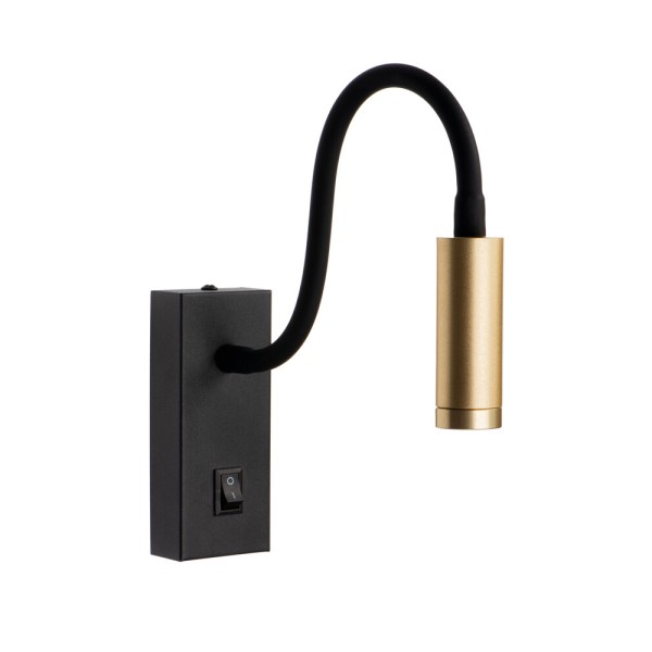 Бра, настенный светильник Kanlux 32519 Tonil LED 1x3.3W 3000K 145Lm IP20 золотой - фото №4