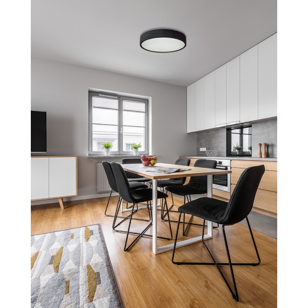 Світильник стельовий Kanlux 29207 Jasmin E27 1x20W IP20 чорний - фото №2